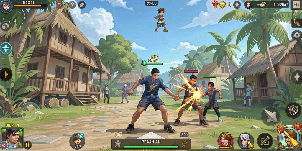 Salah satu tantangan menarik di level terakhir.