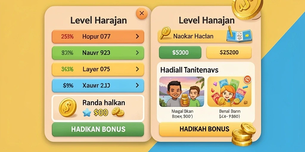Berbagai pilihan permainan menarik untuk semua kalangan.